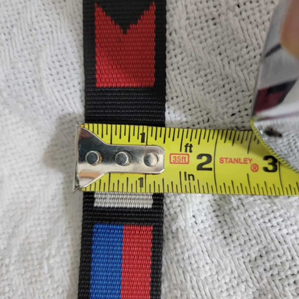 Bison Designs Elliptagon Buckle Florida Sea Base Nautical Signal Flag Web Belt S - Picture 8 of 9